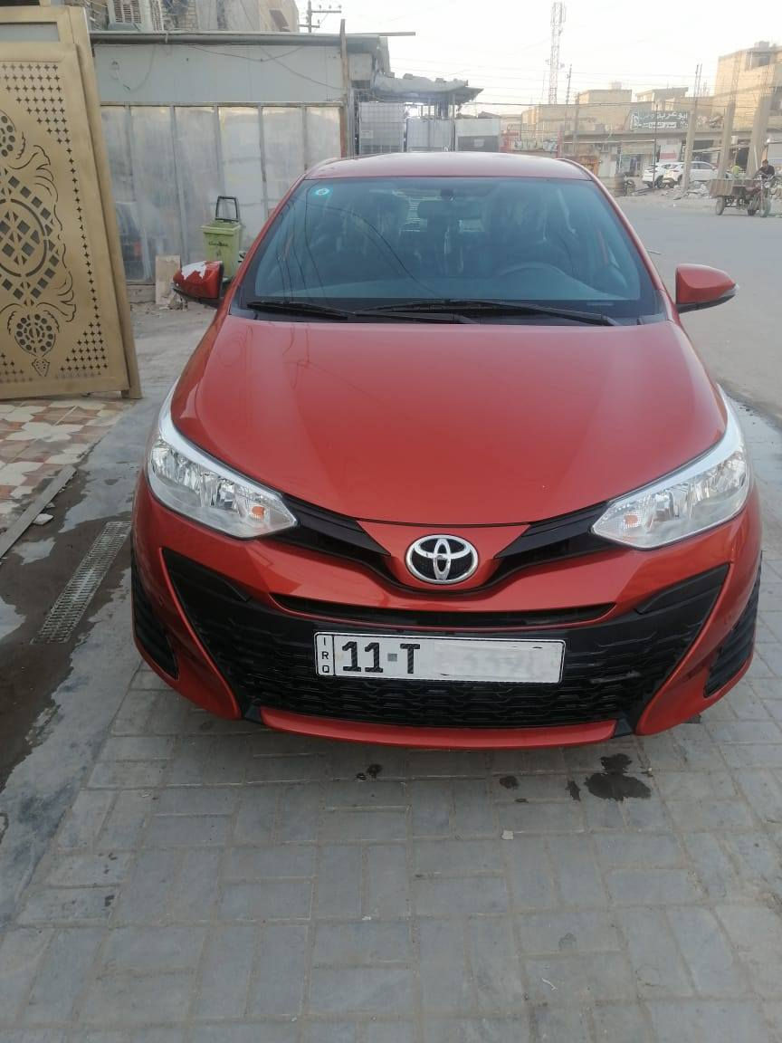 للبيع تيوتا يارس موديل ٢٠١٩ لون مشمشي جديدة بمعنى الكلمة ماشية ٦ ألف كيلو مضمومة وصيانة بالشركة مبدل دهن ٦ مرات ومكتوب بالكتيب الصيانه للسيارة كشر نظيف مكفوله محرك وكير وكشر بدون صبغ ولا تبديل ولا بارد محرك ١٥٠٠ تخم تاير جديد مال الشركة ياباني والسبير مانازل والكتابة عليه مامستعمل، شاشة وكامرة خلفيه وكامرة امامية عمل  لتسجيل الحوادث والطريق حساسات أمامي وخلفي مري نطوي وتفتح بدكمة الجام كهرباء وجامة السايق اوتوماتك مساحات أمامي خلفي لأنها تعتبر عالية سيارة نظيفة وماكو اختها والي يدور نظيف واخت الزيرو لا فوتها
مكانها بغداد ***********
