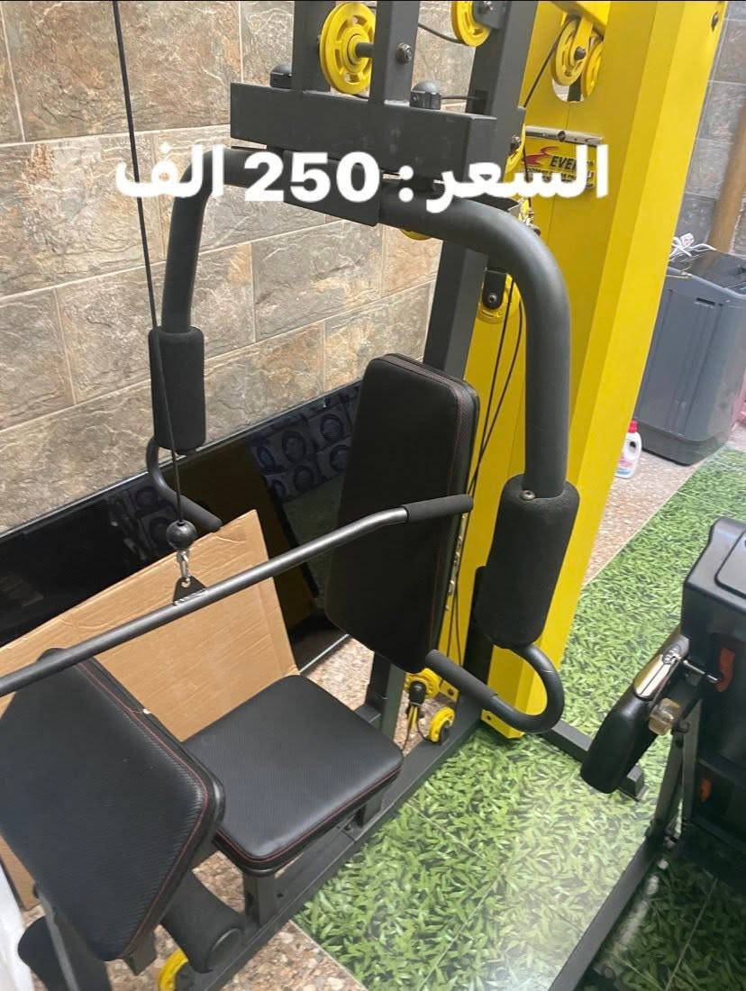 أعرض للبيع مجموعة من الأجهزة الرياضية المنزلية، جميعها بحالة جيدة وجاهزة للاستخدام، وأسعارها مناسبة.

✅ بنج متعدد الاستخدامات
مناسب لتمارين الصدر، البطن، والأرجل.
💰 السعر: 50 ألف دينار.

✅ جهاز فراشة + ضغط صدر (Butterfly & Chest Press)
ممتاز لتمارين الصدر، الكتفين، والذراعين.
💰 السعر: 250 ألف دينار.

✅ بنج تمارين
مناسب لتمارين الصدر، البطن، والأرجل.
💰 السعر: 110 ألف دينار.

✅ كيس ملاكمة (بوكسنغ)
مناسب لتمارين اللياقة، القوة، وسرعة اللكم.
💰 السعر: 60 ألف دينار.

✅ شفت أولمبي
مناسب لجميع تمارين رفع الأوزان.
💰 السعر: 90 ألف دينار.

يتوفر أيضاً أثقال مغلفة بالمطاط الفاخر:

🔹 10 كغم: عدد 2، سعر القطعة 30 ألف دينار.
🔹 5 كغم: عدد 2، سعر القطعة 15 ألف دينار.
🔹 دمبل 2 كغم: عدد 2، سعر القطعتين 10 آلاف دينار.
🔹 نصف كغم: عدد 7 قطع، سعر القطعة 1000 دينار

للتواصل و الاستفسار الاتصال على الرقم 
***********
اتصل باي وقت يعجبك
