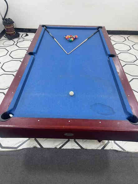 مرحبا ميز بليارد (ويركا).للبيع
كامل ملحقاته نضافه شوف العين كدامك
استعمال شخصي. مو مالت كوفي
*كيوبات عدد2
السعر 500
مكاني البصره 
***********
