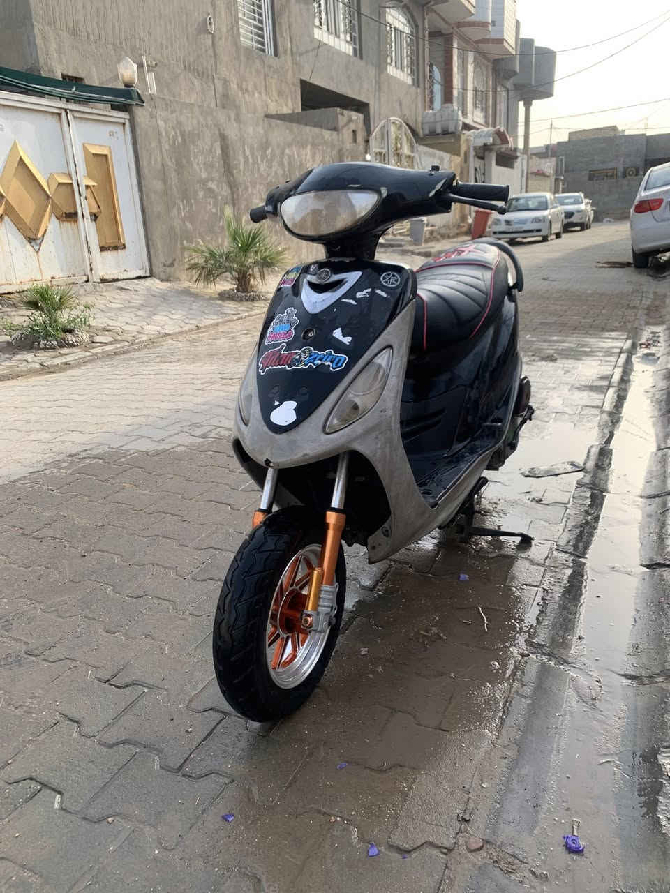 دراجة ماكس قجمة للبيع نضيفة و مزودة السعر 375 و بيها مجال بصيط مكاني نجف ***********
