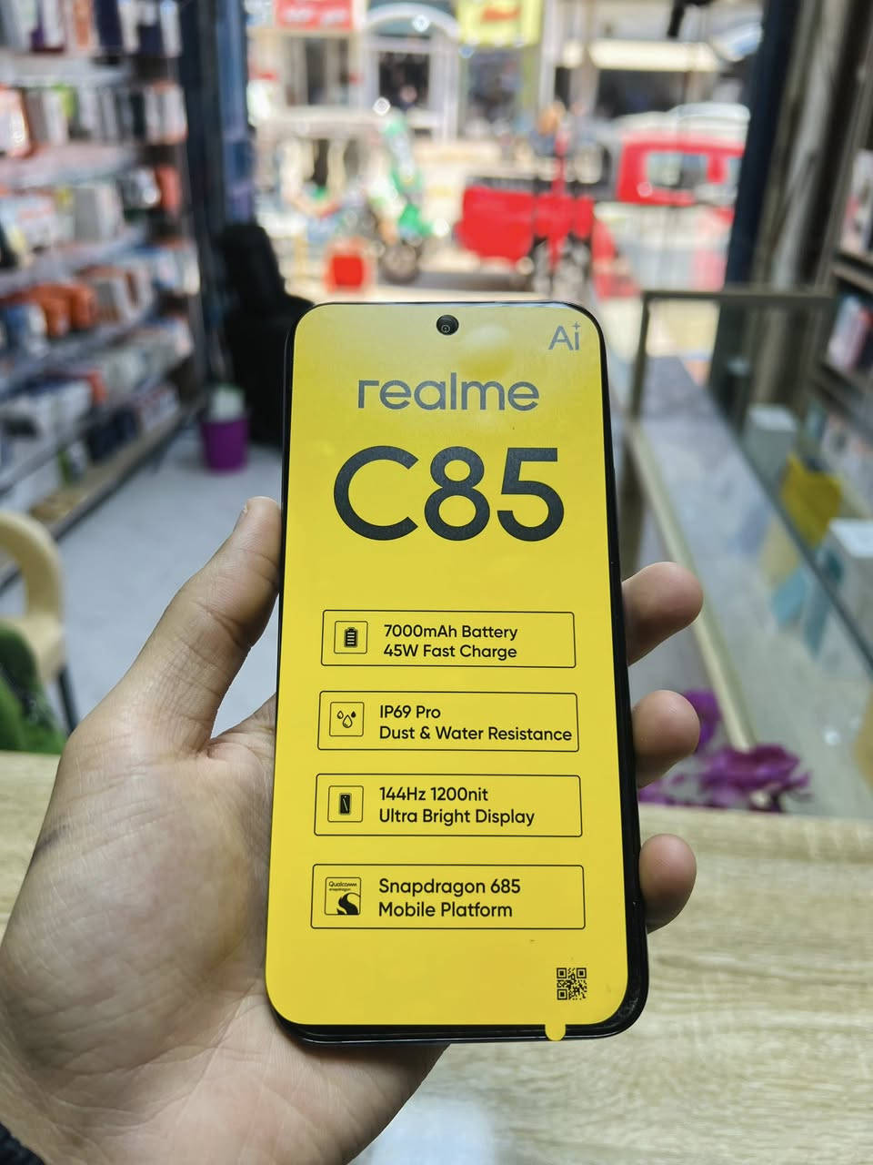 📱 ريلمي C85 📱 

متوفر الآن في مركز الفجر للموبايل 📲 
جودة ، ضمان ، سعر مميز جداً 

للحجز و الإستفسار مراسلتنا عبر واتساب أو الإتصال على الرقم *********** 📞 

موقعنا : قضاء الفجر - شارع 30 - مجاور فلافل حمادي - مقابل مقهى سيد شمخي 📍
