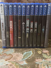 Resident evil  السلسه كامله مال للبيع 07722244744 عنواني بغداد توصيل م...
