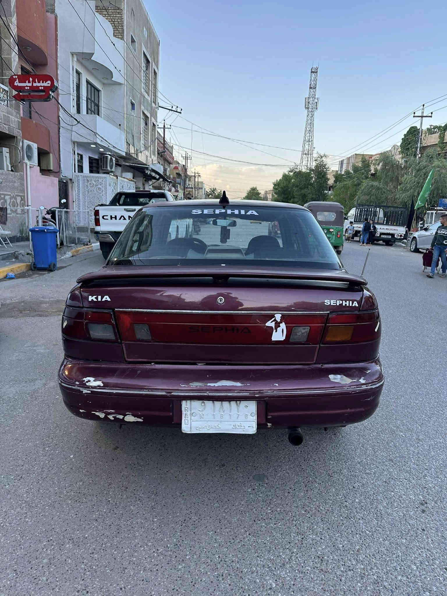 السلام عليكم كيا سيفيا موديل 94 كير مكينة خير من الله جدد حدادية جديدة تخم تايرات الكهربائيات كله شغالة باتري جديد الغرفة حلوة نضيفة جديدة بلادية السيارة مشروع وطني لل27 التبريد شغال ثلج والتدفئة شغالة السيارة حلوة نضيفة جاهزة السعر 35 وبيها مجال المكان بغداد الحرية الرقم  *********** كير اوتماتيك محرك مفتوح
