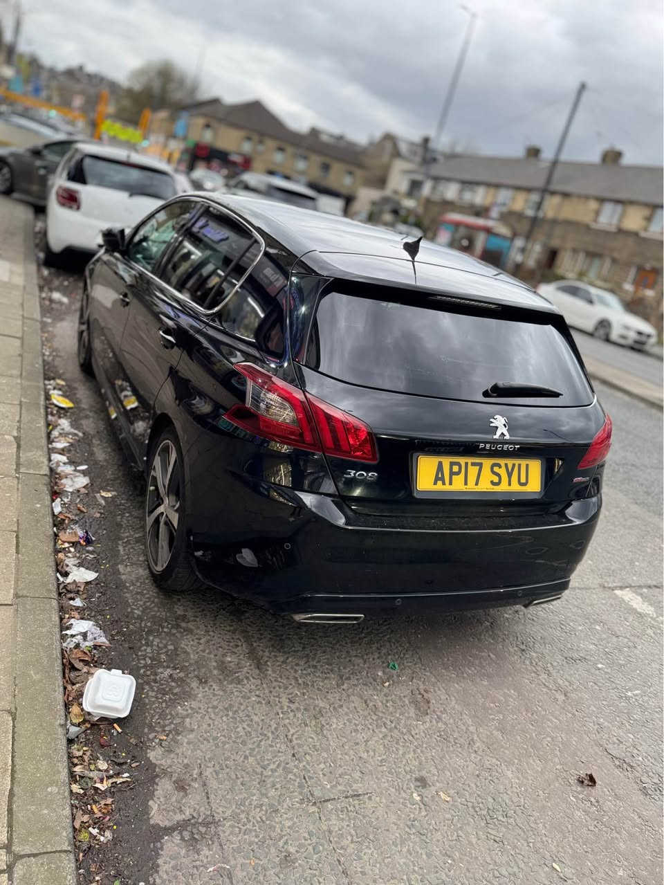 peugeot 308
GT Line - 2017 
1.2 PETROL
manual  6 gear
BLACK  COLOUR
Inside black 
Leather seats
Massage seat 
REAR CAMERA
REAR SENSORS
FRONT SENSORS
5 Doors
Very low fuel consumption
new MOT
New disc
New brake pad 
4 new tyre 🛞 
New oil pump ￼
Features
Sun sunroof panoramic
Satellite Navigation
Rear Parking Sensors & Camera
Bluetooth & Touchscreen &
Carplay 
Alloy Wheels
Cruise Control
Air Conditioning
ISOFIX
Auto Start-Stop System
Clean and well maintained car, very economical and reliable. Drives perfectly with no issues.
Perfect car for daily driving or family use.

£3450
*********** Leeds, West Yorkshire
