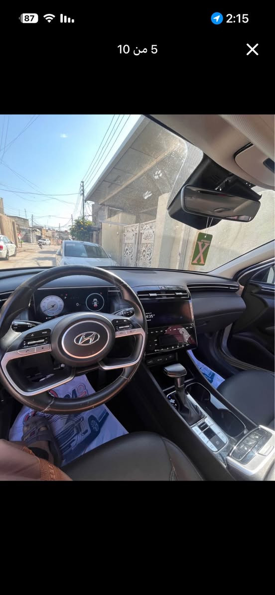 السلام عليكم
هيونداي توسان 2024 شبه زيرو سياره مرقم بغداد 
ماشيه 16 الف 
فول مواصفات
داخل جلد 
كراسي تدفئه
فتحه سقف 
بصمه 
شاشه ابل كار بلي + اندرويد اوتو 
عداد دجتل 
ويل 19 
فور ويل 
فول الفول سياره 
4 قطع صبغ سياره بيها سونار راسلني ادزهن الك 
*********** 
السعر  177 وبيها مجال
