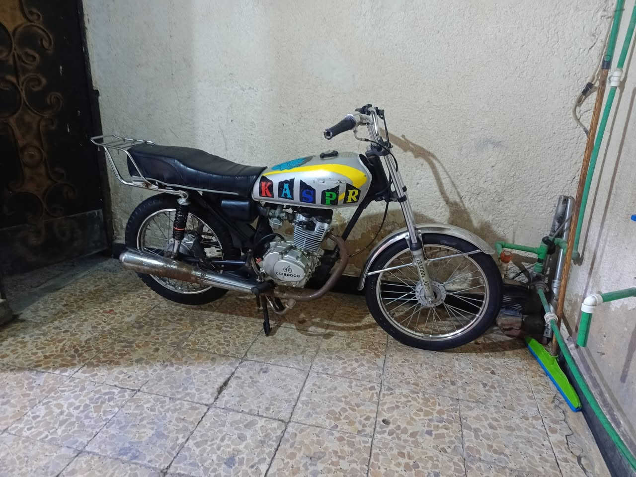 دراجه للبيع نوع الدراجه ايراني مكاني بصره القبله السعر 350😍*********** ادوات
