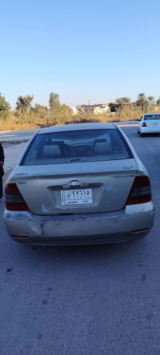 سلام عليكم اخواني الأعضاء الاعزاء كورلا بيكاشو ٢٠٠١ سيارة عضمة حلوة وجاردة ممصبوغة بيهة قطعة لو قطعتين صبغ وهم وجاردة رجآء اقرة المنشور زين قبل الاتصال السيارة محرك شادة جديد بيهة نواقص بسيطة الأبو مصلحة يكعدهة وسعار النضيف حتة ٨٠ السيارة أكرر بيهة نواقص بسيطة يعني صدر بيهة خمدة ونوزلات او شغلة كهربائية محرك كسر كارتون تايرات جدد سيارة بأسمي واي استفسار الاتصال ع رقم *********** السعر ٦٥ ومجال كلش قليل أصحاب ال ٦٠  لا تتصل ملاحضة محرك ٨٠٠ مو ٦٠٠ ال ٨٠٠ أرغب  والسيارة بدون اي حادث مكفولة من الحادث
