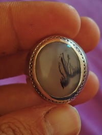 عقيق يماني • صياغة يدوية • مكتوب الله