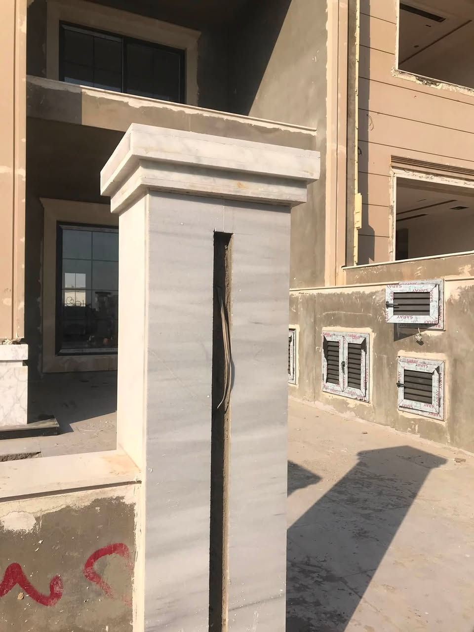 كادر مرمر متفرغ للعمل اسطوات من الموصل شغل درجة اولى نشتغل واجهة ديكورات كوبنات شبابيك ونشتغل واجهة فلين تركي وحجر حلان وقرميط تركي وصيني  للأستفسار ***********
