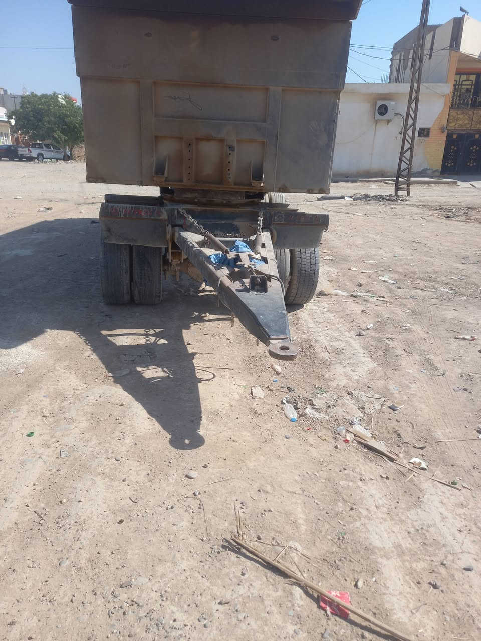 عربانه حدايديه دناكير ثنين 14 مربع واحد برينه الطول ***********/8/السعر دفتر وبيها مجال

