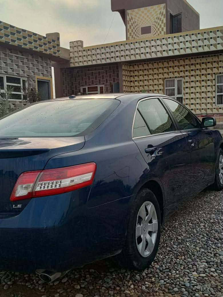 بسم الله ما شاء الله وعلى بركة الله
بيع فقط 
Toyota camrey 2011 Le وارد أمريكي 

عداد المسافة الحقيقي 164000 Me ، رقم كركوك شرط التحويل ، سنوية لغاية 5/2028 ، محرك 2500 شرط ، گير شرط ، ضررها تبديل باب السائق { مؤسسة } بدون دواخل ، مع ملاحظات وتقحيل بسيط ، صدر أمامي وخلفي جديد ، إطارات جديدة .
السعر      112 $
المكان / الشرقاط قرية سديره وسطى الأولى 
***********
***********
