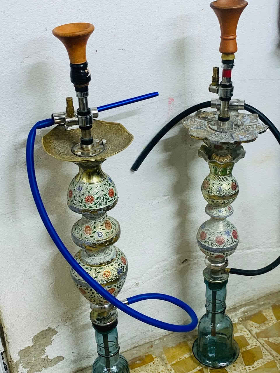 سلام عليكم نراكيل ثنين طه نضاف حيل طعم ونفس فوول مطعمين انكليزي جاهزين من كلشي سعر الوحده （25)مجال للطيبين عنوان موصل الايمن للاستفسار ***********//*********** او خاص
