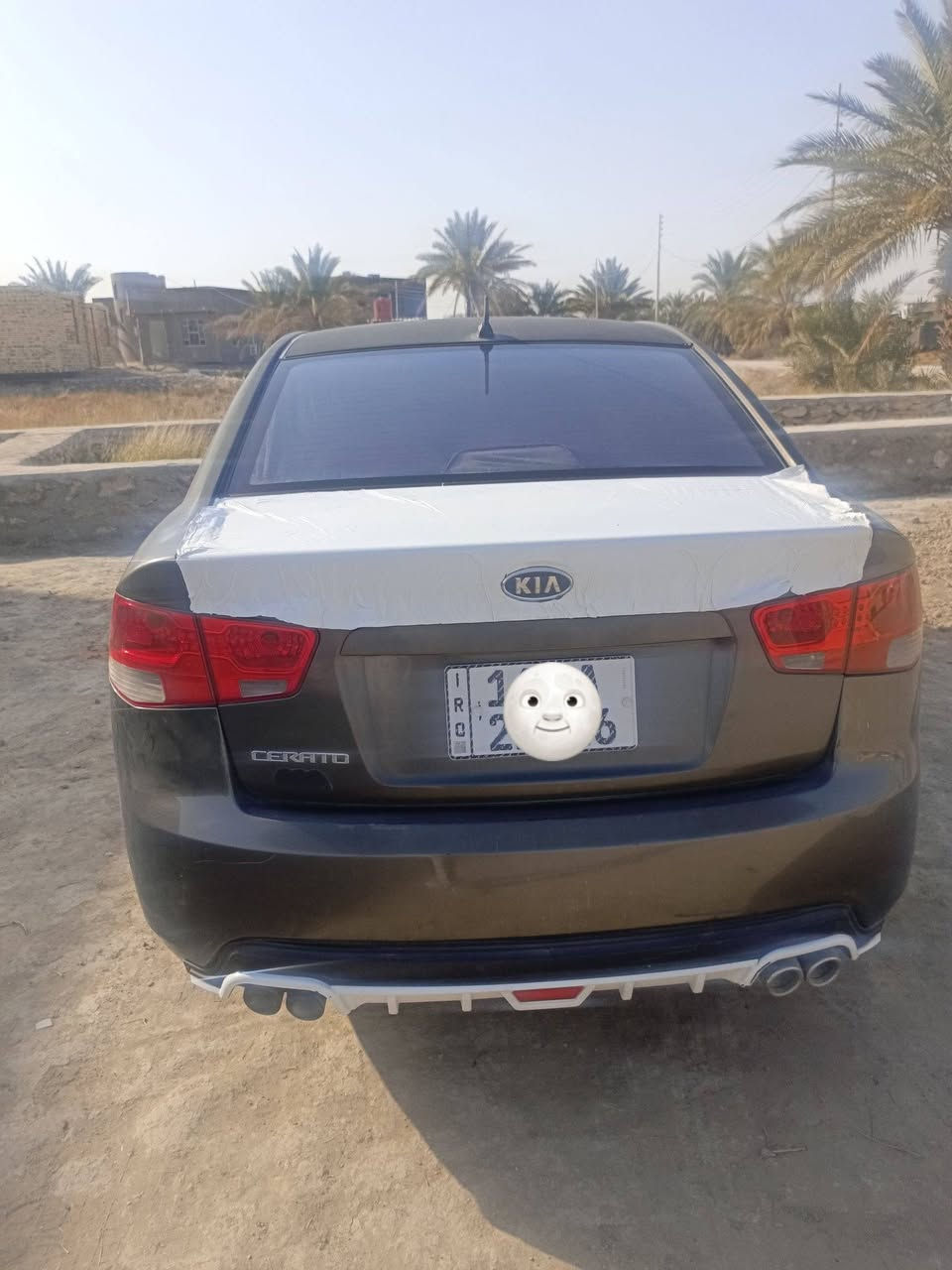 سلام عليكم
للبيع سيراتو 2011 خليجي مكينه 1600 جديد مكفوله من ضربه كفاله عامه فقط بيهه جرود بسيط وماصبغهن باقي عل وضعهن تجي وتشوف بعينك سياره جاهزه عل اخر حبايه مداور ثاني يوم رقمهه قادسيه انكليزي السعر 85 وبيهه مجال بسيط ‏‪***********‬‏ رقم صاحب السياره 👍
