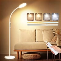 مصباح عمودي LED • قابل للتعتيم • ريموت ومفتاح لمس