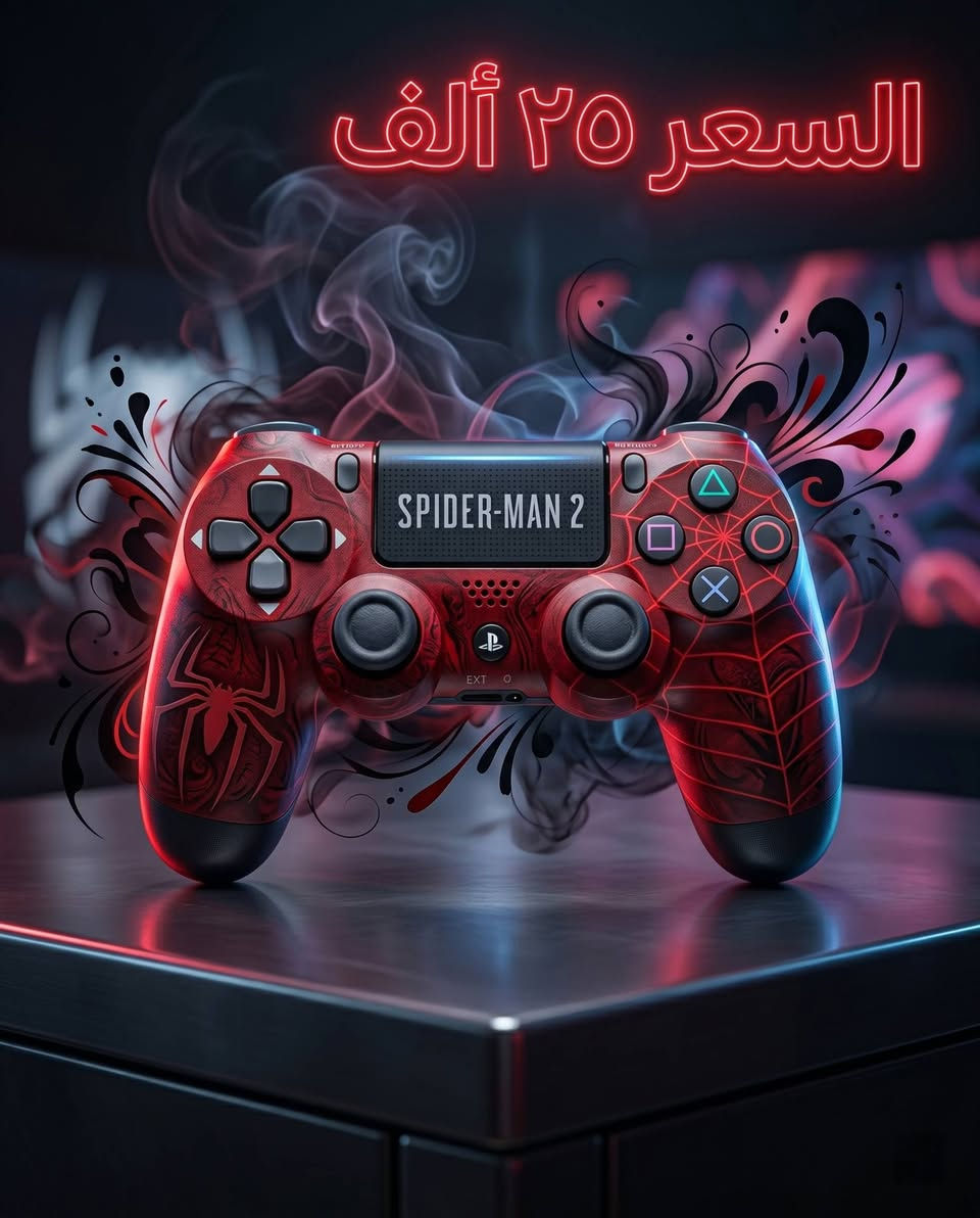 🎮🔥 عرض خاص لعشاق الألعاب 🔥🎮
جوستك Play 4 ماركة Play X
✅ بطارية أصلية
✅ كير أصلية
✅ أزرار أصلية
💰 السعر فقط: 25 ألف دينار

🚚 التوصيل إلى جميع محافظات العراق
بسعر 5 آلاف دينار فقط

📍 العنوان:
واسط - الكوت - داموك
قرب صيدلية حسني

📞 للحجز والاستفسار:
***********

لا تفوت الفرصة ✨ جودة ممتازة وسعر مناسب 🎮
