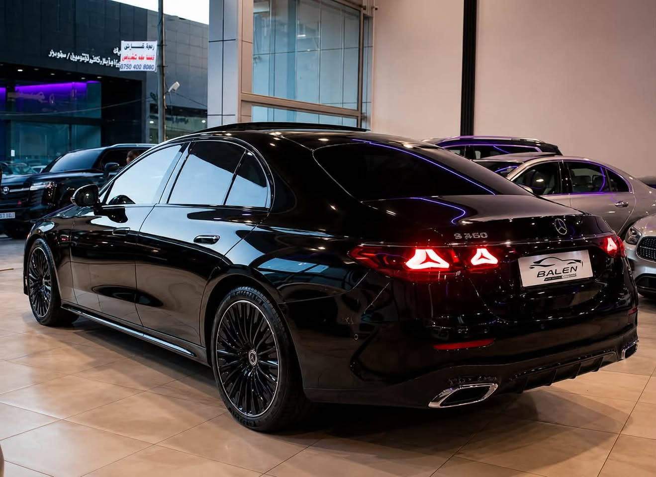 Mercedes-Benz E-Class 2026
سەیربکە و چێژ ببینە لە شاکاری ئەڵمانی لەم
ئۆتۆمبێلە تایبەتە!
فول مواسەفات | شاکارییەکی ئەڵمانی

* مۆدێلی ٢٠٢٦
* کلین تایتڵ بێ بۆیاغ
* فول مواسەفات (Full Option)
* مۆتۆری پڕهێز و ئابووری لە سوتەمەنی
* گێڕبۆکسی 9G-TRONIC
* سیستەمی رانەوەی ئەلیکترۆنی و Drive Modes
* Digital LED High Performance Headlights
* LED Tail Lights بە دیزاینێکی نوێ
* Panoramic Sunroof
* Soft Close Doors
* Keyless Go
* Hands-Free Access بۆ کردنەوەی دەرگای پاشەوە
* شیشەی دژە گەرم و دژە دەنگ
* ڕەنگی ڕەشی تایبەت (Obsidian Black)

ناوەوە

* کابینی چەرمی Premium
* کورسی کارەبایی لەگەڵ Memory
* گەرمکەرەوەی کورسی
* ساردکەرەوەی کورسی
* ماساژی کورسی
* Ambient Lighting چەندین ڕەنگ
* Burmester 3D Surround Sound System
* MBUX Generation New
* شاشەی Digital Instrument Cluster
* Head-Up Display
* Wireless Apple CarPlay
* Wireless Android Auto
* Wireless Charger
* USB-C Ports
* Four Zone Climate Control
* Air Balance Package
* Ionizer & Air Purification

سیستەمی پاراستن و یارمەتیدانی شۆفێر

* 360° Camera
* Parking Assist
* Active Parking Assist
* Blind Spot Assist
* Lane Keeping Assist
* Lane Change Assist
* Active Brake Assist
* Adaptive Cruise Control (Distronic)
* Traffic Sign Assist
* Attention Assist
* Collision Prevention Assist
* Automatic Emergency Braking
* Front & Rear Parking Sensors
* Tire Pressure Monitoring System
* 360 Surround View

دەرەوە

* AMG Multi-Spoke Wheels
* Chrome Exterior Package
* Electric Folding Mirrors
* Auto Dimming Mirrors
* Welcome Light
* Smart LED Lighting
* Rain Sensor
* Auto High Beam Assist

ئەم ئۆتۆمبیلە کۆکردنەوەی لوکس، تەکنەلۆژیا، ئارامی و ئەدا لە یەک شێوەی ناوازەیە. هەر وردەکارییەکی ئەم E-Class ـە بۆ ئەو کەسانە دروستکراوە کە تەنها باشترین هەڵدەبژێرن.

⸻

بالعربية

Mercedes-Benz E-Class 2026
فل كامل المواصفات | قمة الفخامة الألمانية

* موديل 2026
* فل كامل (Full Option)
* محرك قوي واقتصادي
* ناقل حركة أوتوماتيكي 9G-TRONIC
* أوضاع قيادة متعددة
* مصابيح Digital LED High Performance
* مصابيح خلفية LED بتصميم حديث
* سقف بانورامي
* أبواب Soft Close
* نظام Keyless Go
* فتح الصندوق الخلفي بدون استخدام اليد
* زجاج عازل للصوت والحرارة
* لون أسود Obsidian Black

المقصورة

* مقاعد جلد فاخر
* مقاعد كهربائية مع الذاكرة
* تدفئة المقاعد
* تبريد المقاعد
* خاصية المساج
* إضاءة محيطية متعددة الألوان
* نظام Burmester 3D Surround Sound
* نظام MBUX الأحدث
* شاشة عدادات رقمية
* Head-Up Display
* Apple CarPlay لاسلكي
* Android Auto لاسلكي
* شاحن لاسلكي
* منافذ USB-C
* تكييف رباعي المناطق
* Air Balance Package
* تنقية وتعطير الهواء

أنظمة الأمان والمساعدة

* كاميرا 360 درجة
* مساعد الاصطفاف
* الاصطفاف الذاتي
* مراقبة النقطة العمياء
* المحافظة على المسار
* مساعد تغيير المسار
* الكبح التلقائي
* مثبت سرعة راداري Distronic
* قراءة إشارات المرور
* مراقبة انتباه السائق
* نظام منع الاصطدام
* حساسات أمامية وخلفية
* مراقبة ضغط الإطارات
* رؤية محيطية 360°

التجهيزات الخارجية

* جنوط AMG متعددة الأضلاع
* حزمة كروم خارجية
* مرايا كهربائية قابلة للطي
* مرايا تعتيم أوتوماتيكي
* إضاءة ترحيبية
* إضاءة LED ذكية
* حساس أمطار
* مساعد الضوء العالي التلقائي

Mercedes-Benz E-Class 2026 ليست مجرد سيارة، بل تجربة قيادة تجمع بين الفخامة، الراحة، التكنولوجيا المتقدمة، والأداء الألماني الراقي في أدق التفاصيل

للمعلومات و سعر/ 

***********

Location/ 
BALEN CARS
https://maps.app.goo.gl/prz5bVL7eHQKwQHu9?g_st=ic

NEXO AUTO
Buy • Sell • Advertise
Premium Car Marketplace

#mercedesbenz #EClass #LuxuryCars #Erbil #brightcastlemotors #sulaimanyah #iraq #baghdad #basrah #najaf #karbala #kurdistan #cars #duhok
