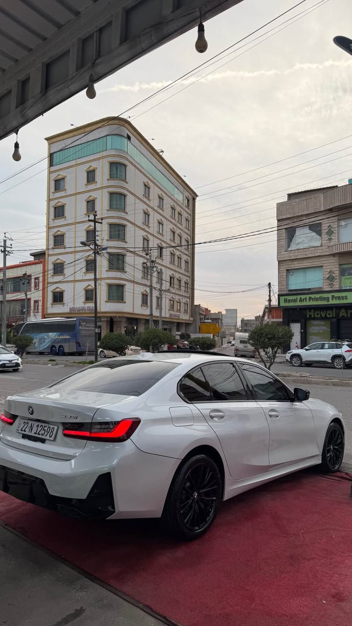 ***********
bmw330i series3 2024
دوو پارچەیی هەیە بۆنیت چاملخ بی ناوگرتن ئیرباگ سوکان تەقیە سیستەمە هەموو شتی بە شەرتە کارەبایت و رادار  
سەیارەکە کالم پیش و پشت کرایتە M package
کتابی جامرەشی لەگەل سەیارەکە23هەزار رۆیشتیە داوایی 310مجالی تیدایە أربيل, العراق
