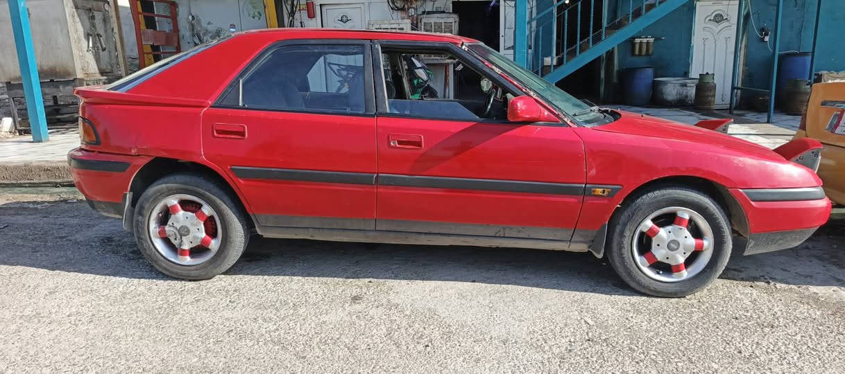 مازدا 323
موديل 91
سنوية 2028
محرك تك لمرغوب 
كابون بانزين 
كير شرط 
رقم نينوى انكليزي 
شرط التحويل 
سعر 28بيها مجال بسيط.. للتواصل ***********

