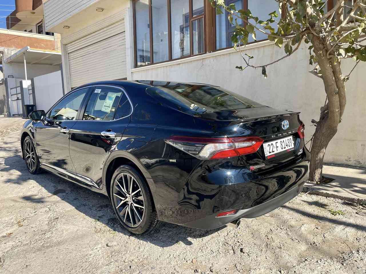 تۆیۆتا کامری ٢٠٢٣ 
مواسەفات Gle 
هایبرد  فول فول 
دەعامی بۆ دەعامی بە شەرت بێ بۆیاخ بێ سارد  
نرخی ٢٥٢ وەرەقە 
***********
