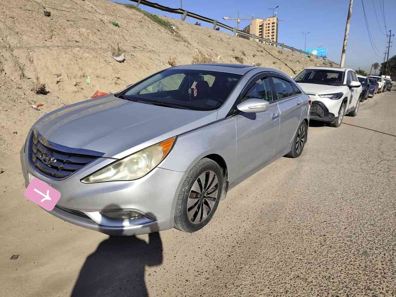 السلام عليكم
سوناتا أمريكي 2013 فول لمتد حادثها جاملغ الأيمن رقم بغداد 
السعر 108
***********
