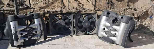 راديتر ومراوح وكفرات دعاميه مال سيدونا السعر 125الرقم ***********
