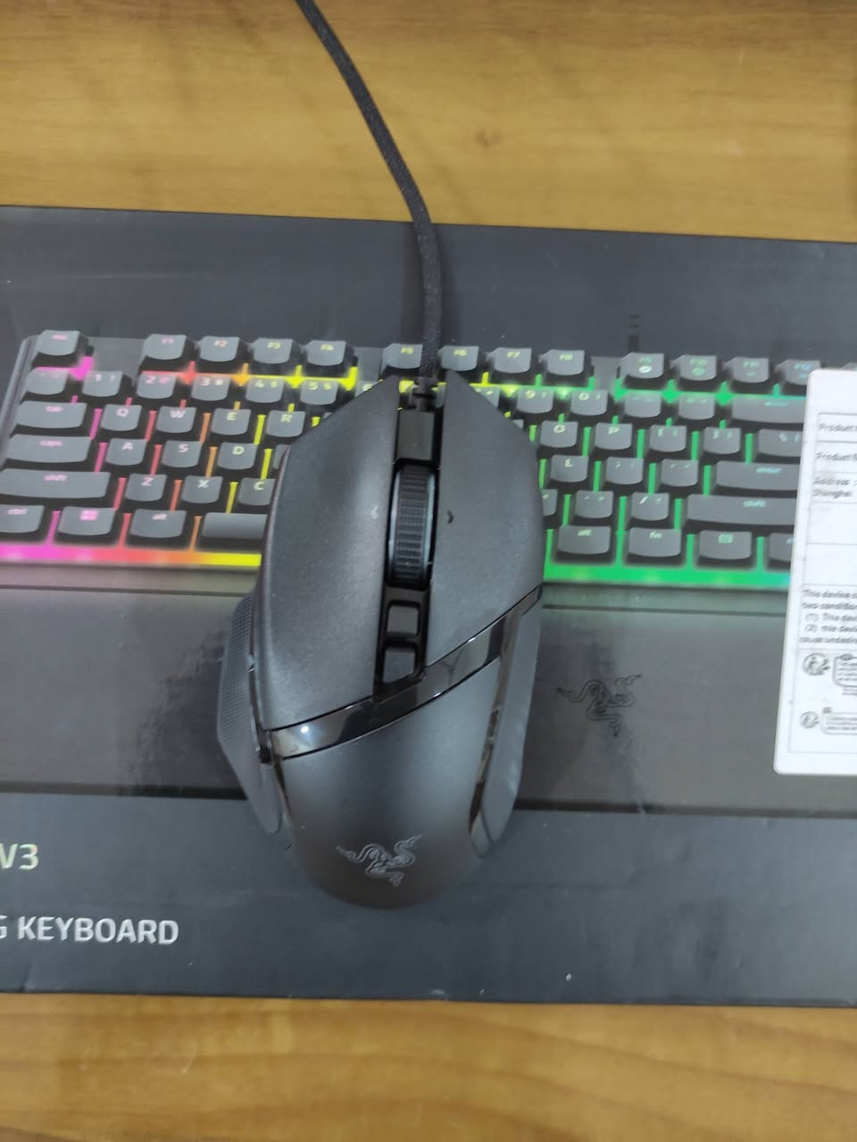 هيتسنك فقط RTX 4090 سعره 60 شامل التوصيل
كيبورد ريزر جديد ornata v3 مفحوص فقط سعر 45 شامل التوصيل
ماوس لوجيتك g502x مستعمل شي بسيط نظافته 100% سعره 50 مع التوصيل
ماوس ريزر basilisk v3 نظافة 100% نقط كارتون سعره 45 مع التوصيل
مراوح زيگماتك عدد 4 (6pin) سعرهم 18 مع التوصيل
.
.
مكاني حلة


**إذا كنت صاحب هذا الإعلان وتريد حذفه لأي سبب، رجاءا أرسل رسالة إلى الدعم الفني**