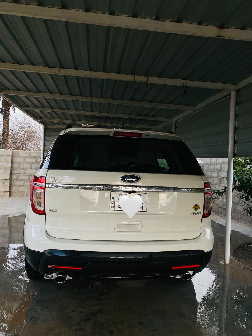 أللهم صلى على محمد وآل محمد فورد اكسبلور 2012 رقم شمالي سياره حلوه مكفوله محرك كير صدر امامي خلفي مكفول سياره محرك 6سلندر  سبير موجود سياره مفوله ع آخر شي لاستيك تبديل دواس كذالك موجود بيه  لايت زنون ويل كب ابيض سياره مال شارع أمريكي لمرغوب  بل اكسبلور لون ابيض سياره جهازه من كلشي يدات ستيل نيكل فتحت سقف مرئي تغليف اسود سياره كلش حلوه وبسعر حلو مكاني بغداد اي استفسار ***********
