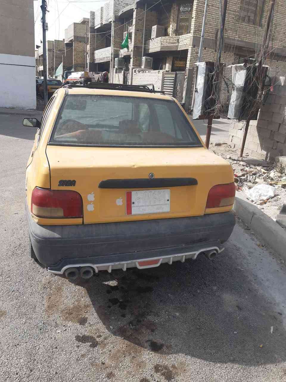 سلام عليكم سياره سايبه صفره ٢٠٠٩ سياره بإسمي رقم بغداد شغاله كير ومحرك مكفول تبريد كامل نقصها غاز سنويتها ليست نافذه رايدها ١٨ الهاتف ***********
