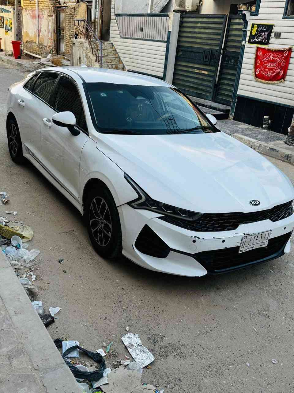 كيا K5 أمريكي معوقين مثنى ضربه بنيد وجاملغ صبغ صفحه بدون معجون اثر شخوط مكان ناصريه مركز سعر ١٢٥
***********
