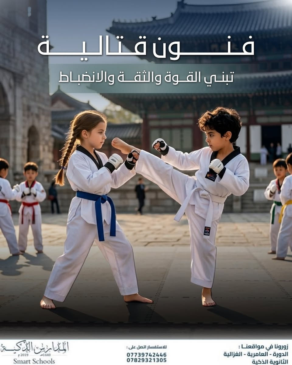 ☀️ صيف مو بس عطلة… صيف مهارات ومتعة وتطور
في سمر سكول المدارس الذكية:
🩰 باليه | 🏊 سباحة | 🥋 فنون قتالية | 🎨 ترفيه | 📚 دروس تقوية
خلّي صيف أطفالكم مليان إنجاز وثقة ومتعة 

#المدارس_الذكية_Smart_Schools
#اختياركم_الذكي ✅
#الذكاء_الصناعي 💡 
#مشروع_صناعة_انسان
#الصف_الفضي 

للأستفسار : ⬇️ 📞 
***********
***********

افرع المدرسة 📍 : الدورة _ العامرية _ الغزالية 
المدرسة الذكية - Smart School https://g.co/kgs/yZmPjG4⁩
