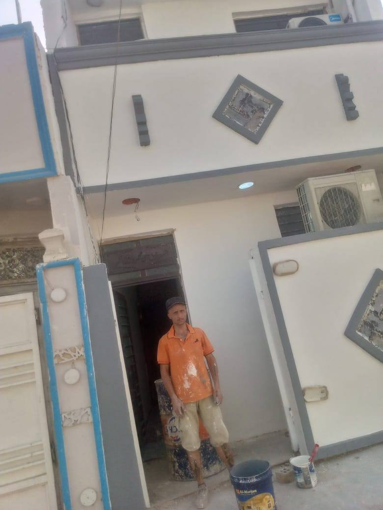 زيدون صباغ شغلي صبغ أنواع الصبغ بيوت بوب شبابيك بنسب السعار واجهيات بيوت ***********لجلي واجهيات حجر مرمر تشميع لبخ داخل خارج البيت
