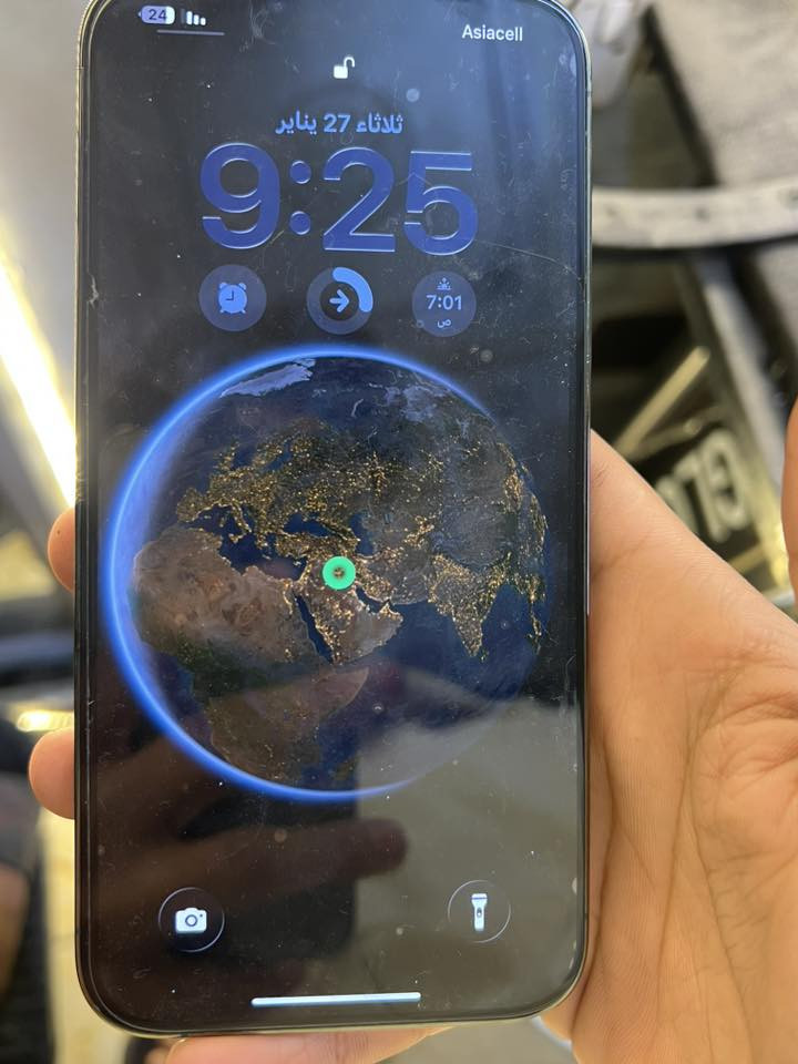 13pro max
ذاكره 256 بطاريه 🔋82‎%‎ جهاز بلادي 

سعره 625 

للتواصل ***********
