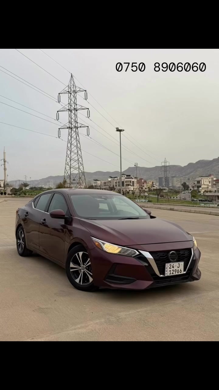 نيسان سنترا  (الشكل الجديد)
موديل : 2021
الصنف : SV
سعه المحرك : 2000 cc

الوارد :وارد امريكي (بدون صبغ جاملغ امامي يسار تعديل بارد و جاملغ گدام تعديل بارد )

رقم الشاصي : 3N1AB8CV7MY27139

رقم السياره: دهوك تحويل شرت.

اللون الخارجي : ألون كرزي مميز
اللون الداخلي : كراسي قماش اسود

قراءة العداد : 68 الف ميل  
السعر:$118
المواصفات:
• بصمه تشغيل
•بصمه ابواب
•اطفاء ذاتي عند توقف السياره
•ويل كاب SV 
•شاشه 
•سستم ايفون
•كامره  خلفية 
•كامره اماميه (نظام مساعدة عدم الانحراف عن الطريق)
•رادار امامي
•رادار خلفي للوقوف المفاجئ 
•حساس مرايا جانبيه
•تحديد مسرب
• قياده ذاتيه  
• تحكم ستيرن
•مثبت سرعه
• بلوتوث  
•حجر بيئه بلادي
جميع المواصفات موضحه بالصور
للاستفسار (***********) اتصال او وتس .
 موقع السياره : دهوك
