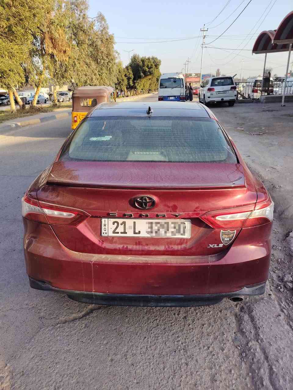 سلام عليكم
تويوتا كامري موديل 2019 ، أمريكي 
ماشية 163 km .
فول مواصفات 1/1 
( بصمة تشغيل ، فتحة سقف بنوارما ، كشن جلد وكهرباء ، مري شفط ، تحديد مسار ، مثبت سرعه ، تحكمات ، اشاير مري ، رادارات ، 3 انظمة قياده ، وبعد هواي مواصفات )
تحويل أو وكالة مضمون
حادثها بنيد ابمدل فقط والباقي ليبل واحد . والجاملغات بيهن شوي بارد .
مكانه كربلاء 
السعر 170$ وبيه مجااال للشاري 
للاستفسار 
***********
