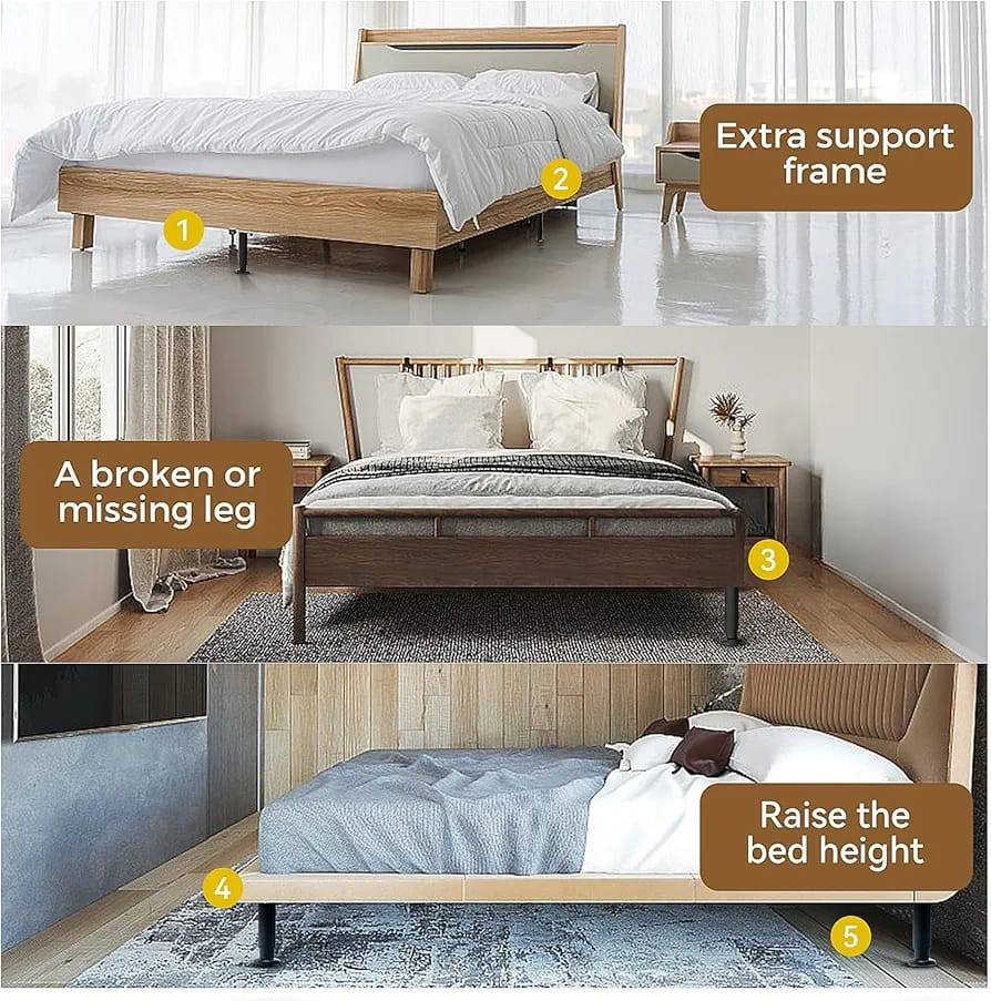 أرجل دعم قابلة للتعديل لإطار السرير مصنوعة من فولاذ عالي القوة وعالي الجودة
٤ قطع ب١٠
الحجز على الوتس اب ***********
