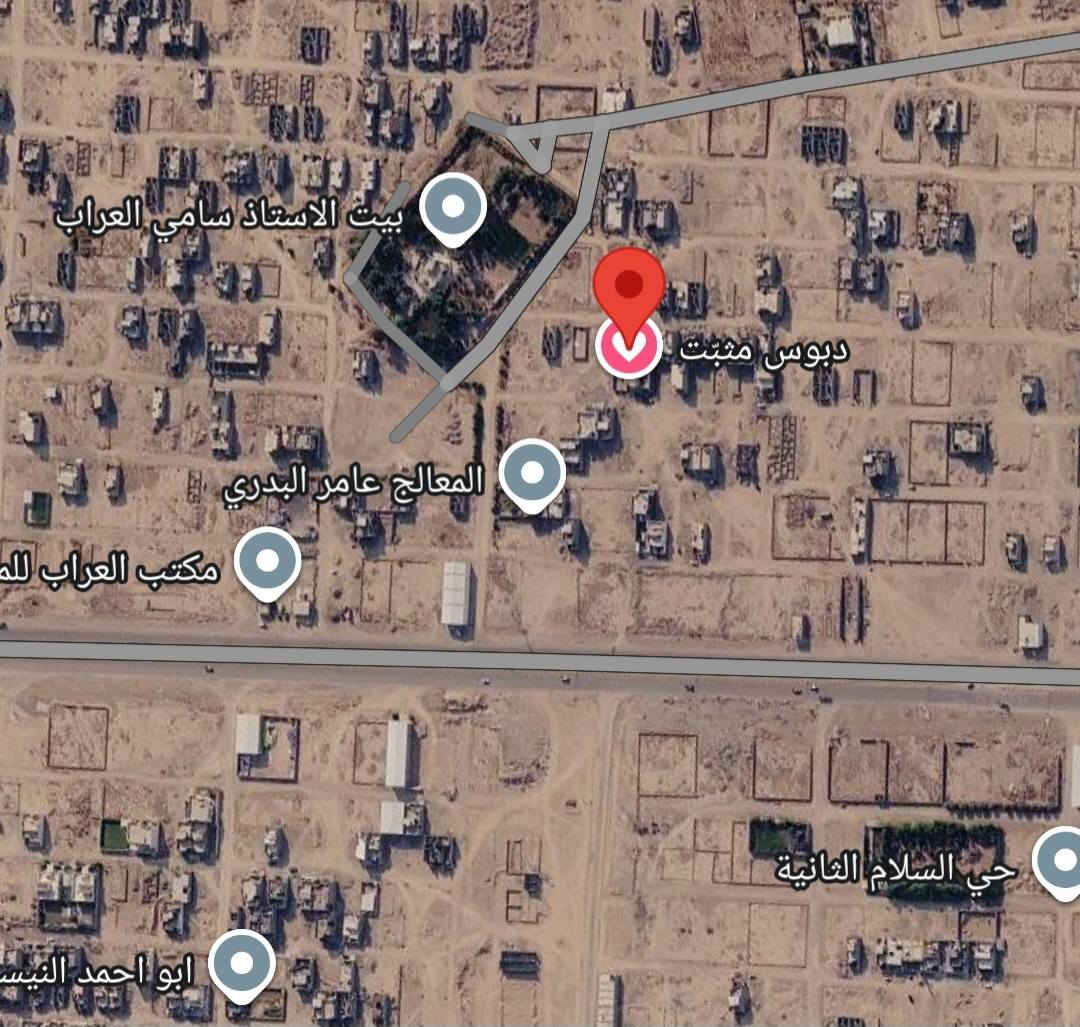 السلام عليكم ارض سكنية للبيع في البوهراط المساحة 375م 
للاستفسار /***********
الموقع كما موضح بالصورة
