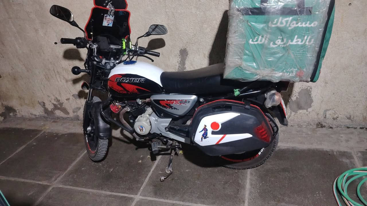 سلام عليكم  بوكسر جبلي ٢١طالعه ب ٢٢ دراجه مكفوله مكينه بيها ٢٣ رقم بغداد انكليزي قبل شهر داخله هزه مراوس بدايوان ٢٣او بيع ب ٢١٥٠ مكاني بغداد دراجه مناقصها اي شي رقمي واتساب  ***********
