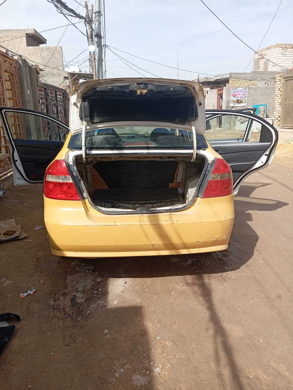 السلام عليكم افيو  2008 للبيع سعر46  رقم نجف انكليزي شرط المداور بيع او مراوس مكانه كوفة عباسية
***********
