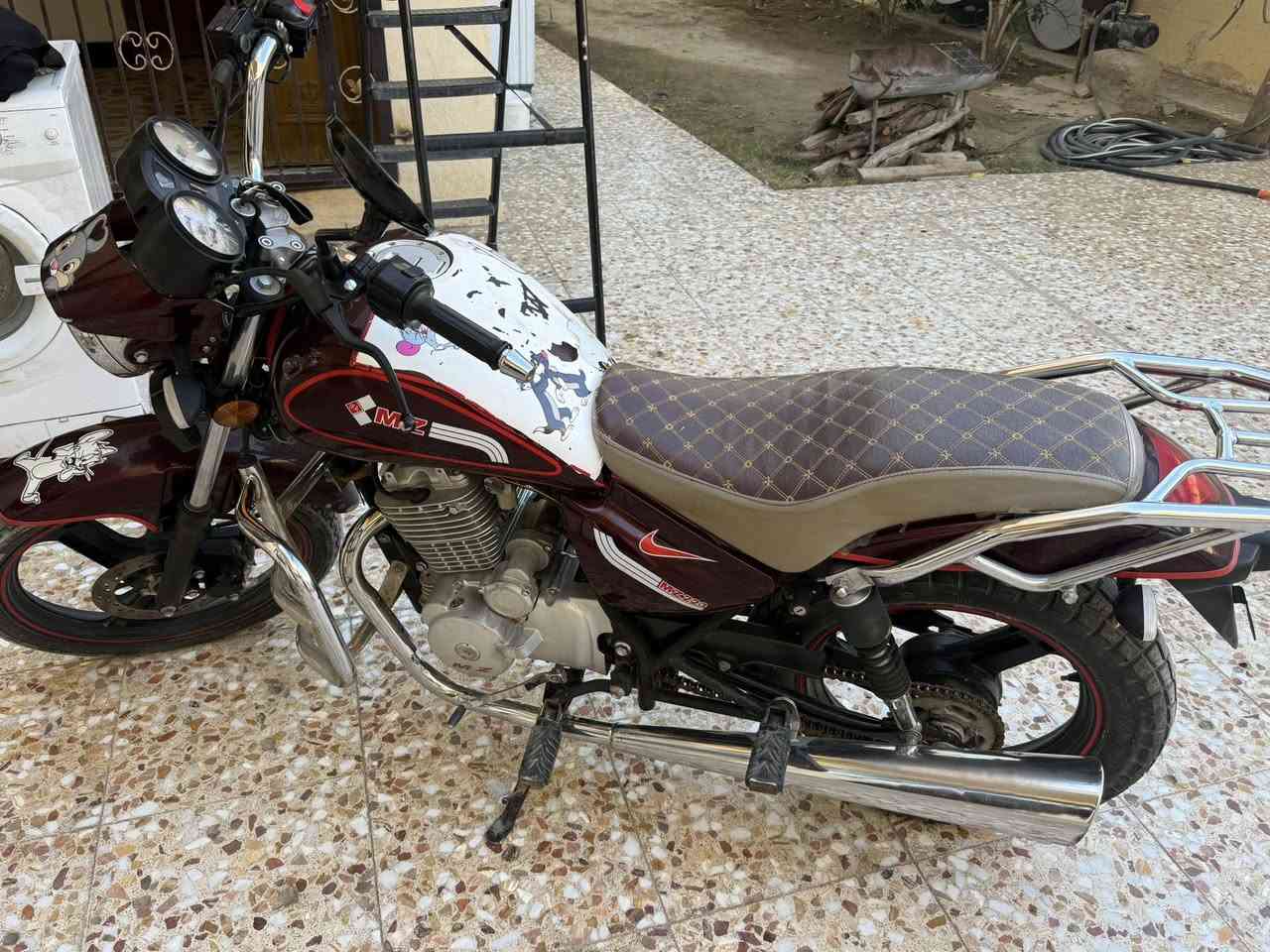 ماطور mz للبيع موديل ٢٠٣٣ 
محرك حجم ٢٢٣ 
للاستفسار الاتصال على الرقم التالي
***********
