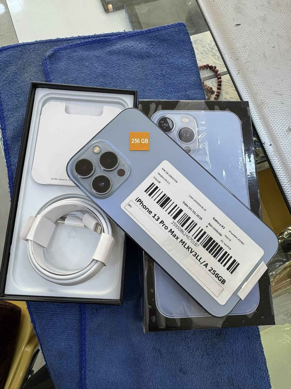 📱اقوه سعر بالعماره 13 برو ماكس ذاكره 256 نضافة 100 وكل الوان فقط ب 695 الف بس
🔋بطارية 94
📌نموذج M الاصلي
✅ نضافة عالية جداً 💯 
🗒ضمان شرط الفحص
💰السعر بلاش بس 695 الف 
👝متوفر #جملة_ومفرد 
🌎وجميع الاوان متوفره 

واتساب او الاتصال 
***********
📍حي الحسين شارع مسقفات صلاة الجمعة
