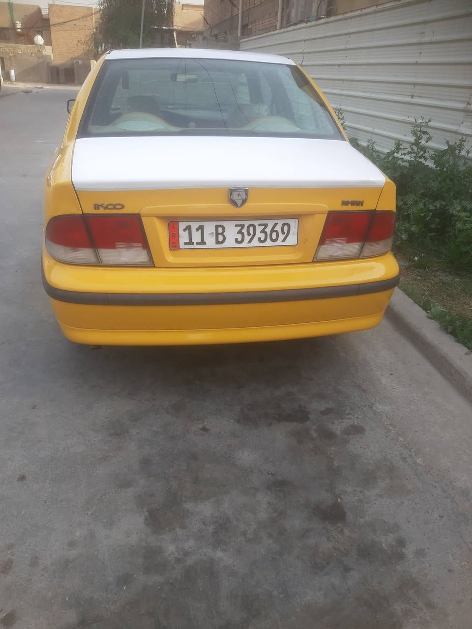 السلام عليكم سمند موديل 2011 مصفرة هيئة وغرامات سنوية  27 بيها بنيد مبدل ودوس معمرات مكان بغداد السعر 38 وبيها مجال ***********
