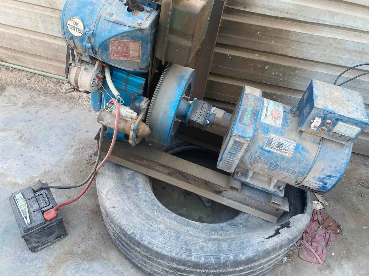 السلام عليكم
مولد هندي للبيع جديد ممستخدم شهر ونص جاهز هوه وباتريه التواصل 
***********
بي واتساب اتصل ودلل
