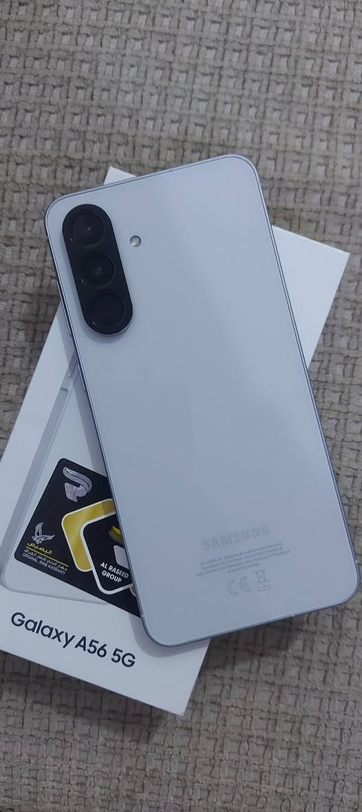 موبايل كلاكسي سامسونك A56
غير مستخدم نهائيا اصلي صنع فيتنام
اللون:  ابيض
ذاكرة رئيسية 256
ذاكرة عشوائية 12
السعر:  485 ألف
***********
