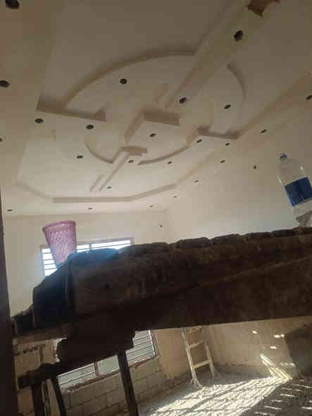 هاذه  جزه من عملي جص وبورك المتر اربعه   ***********
