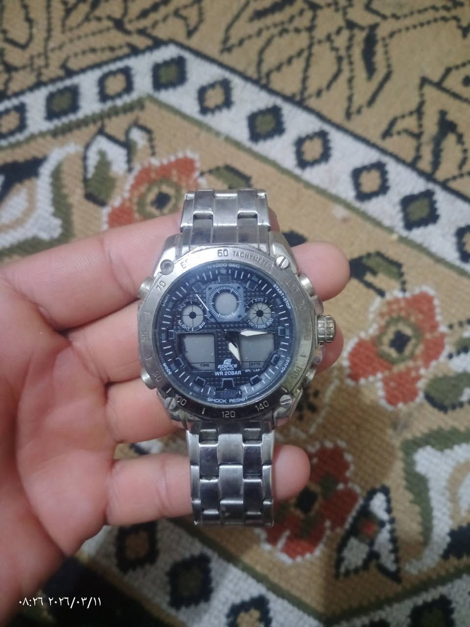 اسلام عليكم 5 ساعات وزن ثقيل مختم ساعات اصليه ابحثو عليهن نوع البيع فحم ماعرف يشتغلن لا السعر 30الف مع التوصيل لجميع محافظات العراق


**إذا كنت صاحب هذا الإعلان وتريد حذفه لأي سبب، رجاءا أرسل رسالة إلى الدعم الفني**