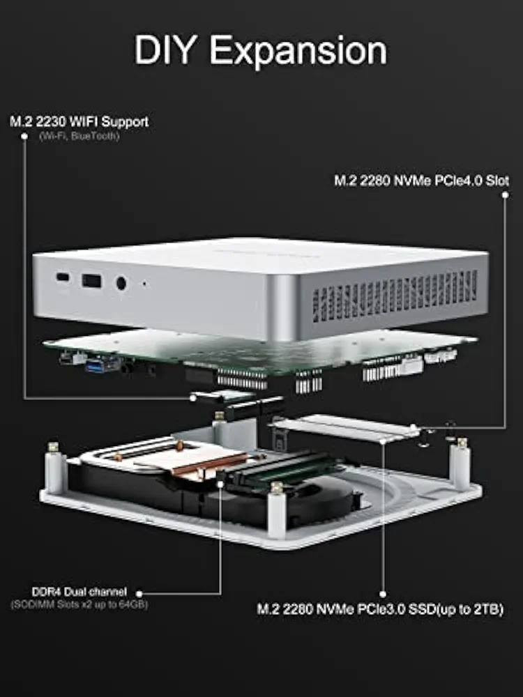 كمبيوتر صغير TH80، معالج Intel Core i7-11800H ثماني النواة، ذاكرة وصول عشوائي 16 جيجابايت DDR4/قرص صلب SSD سعة 512 جيجابايت، كمبيوتر مكتبي صغير بنظام Windows 11 Pro، منافذ HDMI/DP/USB-C، واي فاي، بلوتوث، منفذ USB 3.2 Gen2×5
السعر ٣٢٥


**إذا كنت صاحب هذا الإعلان وتريد حذفه لأي سبب، رجاءا أرسل رسالة إلى الدعم الفني**