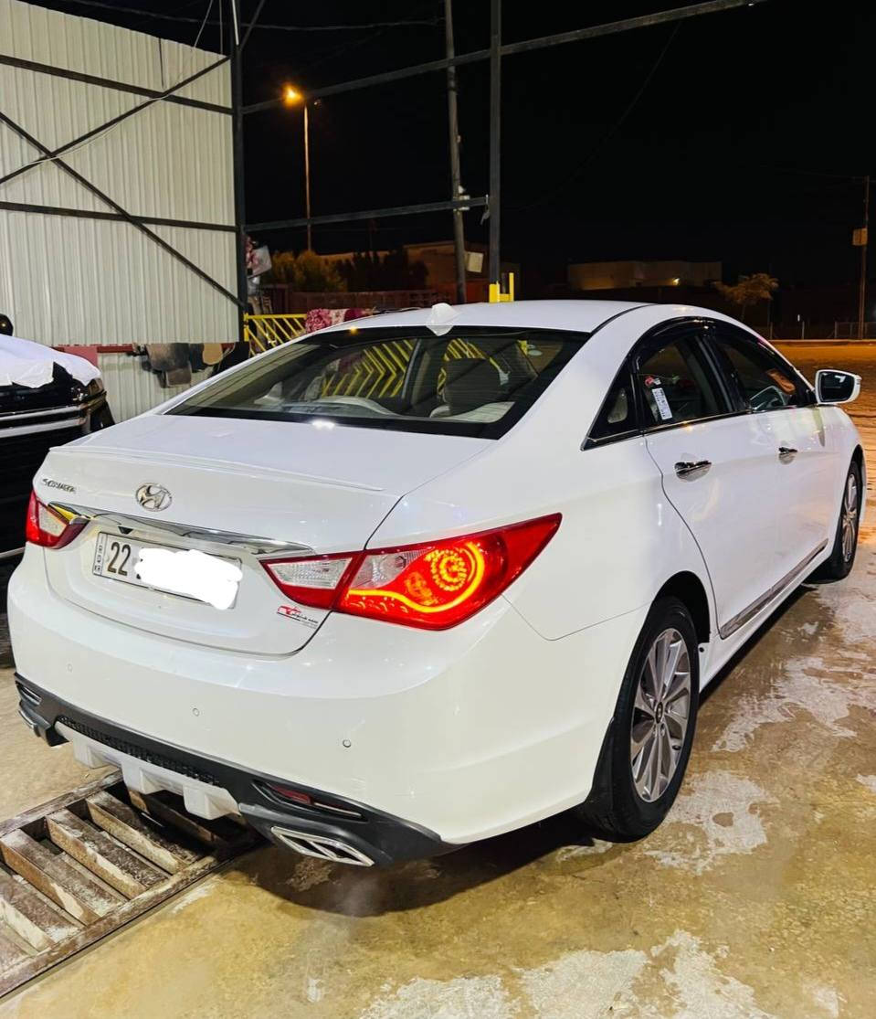 السلام عليكم سوناتا 2013  شكل 2014 خليجي الشركه العامه رقم اربيل دولي تحويل وكاله مضمون مكفوله لا صبغ ولا تبديل فقط بارد 
مواصفات
مكينه 2400 دوش مكفوله
كشن السايق كهرباء 
مري شفط
بكلايت لد
داخل بيجي 
تحكمات فول
تبريد قطعتين
شفتات استيرين
ويل كروم 
اشاره بلمري
حساسات خلفيه
5ويلكب وتخم تاير
كير ومكينه وحداديه وتبريد كفاله مكاني الحله   السعر 137  للأستفسار *********** حلة, بابل
