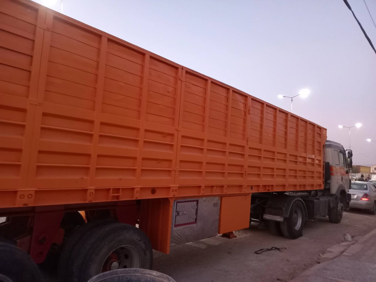 عربه عمل شاصي ١٤شريط صيني ٣محاور طخم تاير ميسان ***********

