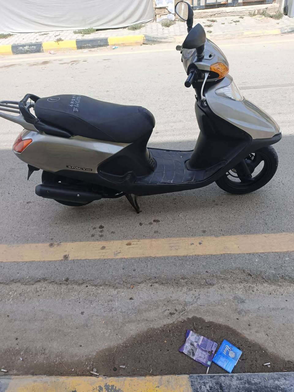 سبيسي ياباني للبيع كفر كابريتر اصلي الدراجه بلاديه وتعجبك المكان كوت 
‏‪***********‬‏
