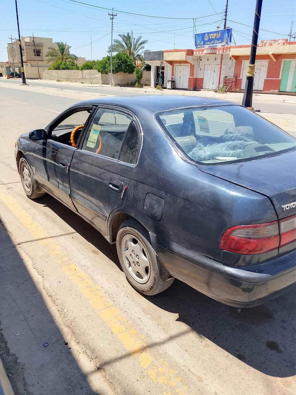 السلام عليكم سياره فرخ بطه للبيع  محرك كير شرط صدر جديد تايرات طخم جديد بالجيس كهربائيات كله شغاله هزه جديده رقم نينوى كامله المعامل تسليم رقم جديد وسنويه بسم المشتري صبغ عام جماليه السعر 48وبيه مجال شي قليل ***********
